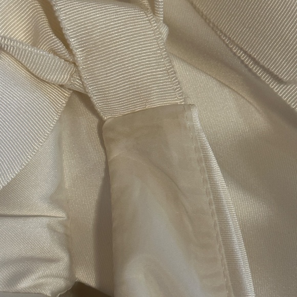 WHITE BY VERA WANG NWT SIZE 2 PLEATED SATIN TULLE ORGANZA WEDDING DRESS - Picture 13 of 16